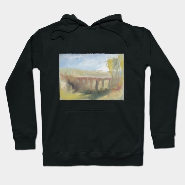 Aqueduct at Jouay, 1826 Hoodie by Art_Attack